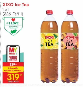 Spar XIXO Ice Tea 1,5 l ajánlat