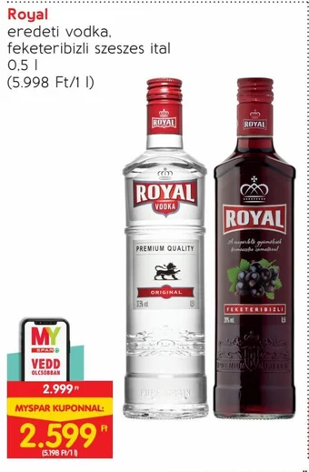 Spar Royal 0,5 l ajánlat