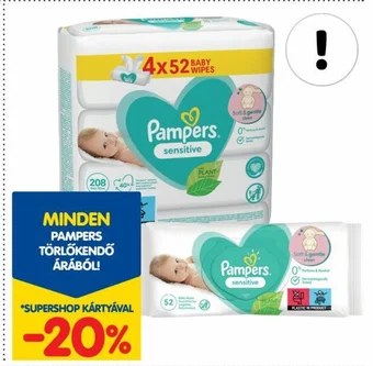 Spar MINDEN PAMPERS TÖRLŐKENDŐ ÁRÁBÓL! ajánlat