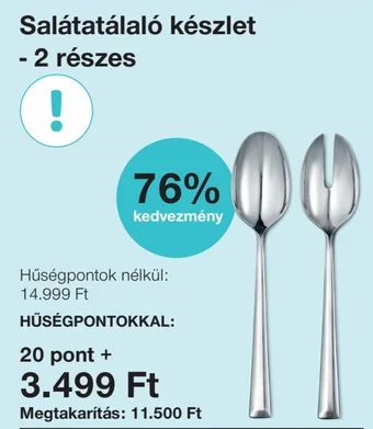 Spar Salátatálaló készlet - 2 részes ajánlat