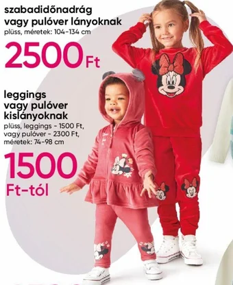 Pepco leggings vagy pulóver kislányoknak ajánlat