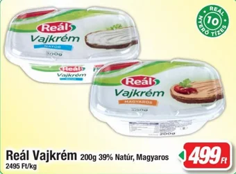 Reál Vajkrém 200g 39%