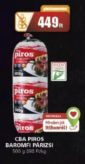 CBA PIROS BAROMFI PÁRIZSI 500g