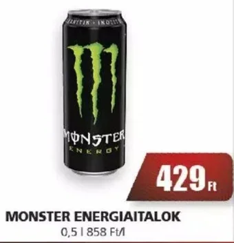 Príma MONSTER ENERGIAITALOK 0,5l ajánlat