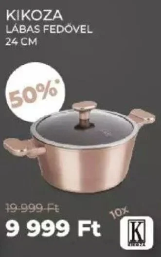 KIKOZA LÁBAS FEDŐVEL 28 CM