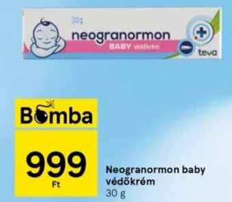 Tesco Neogranormon baby védőkrém 30 g ajánlat