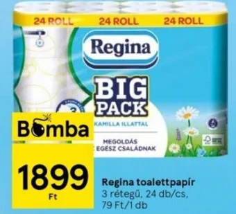 Tesco Regina toalettpapír ajánlat