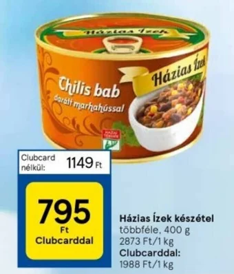 Házias ízek készétel többféle 400 g