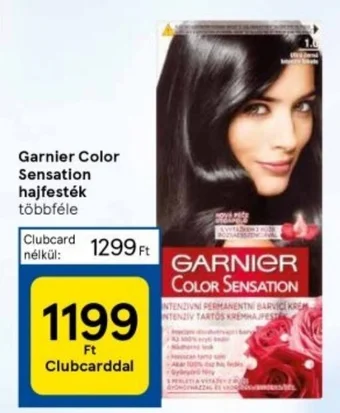 Tesco Garnier Color Sensation hajfesték ajánlat