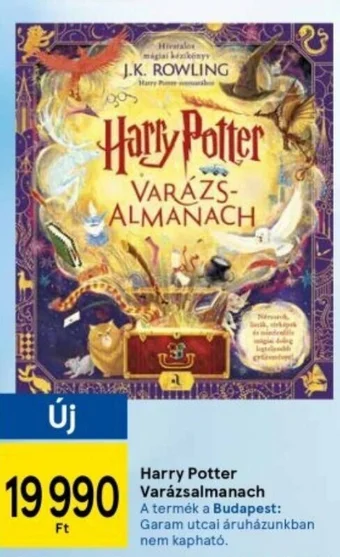 Tesco Harry Potter Varázsalmanach ajánlat