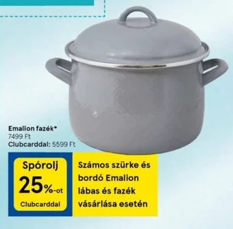 Tesco Emalion fazék ajánlat