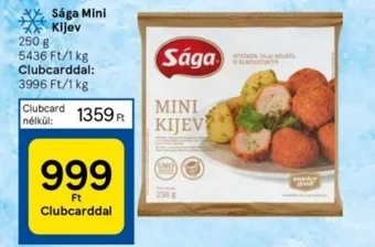 Tesco Sága Mini Kijev 250g ajánlat