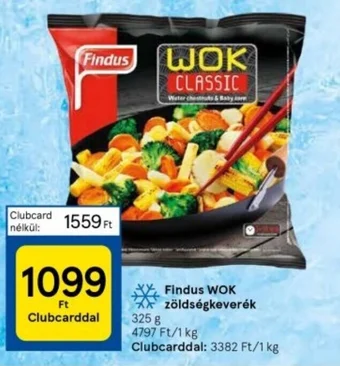 Findus WOK zöldségkeverék 325g