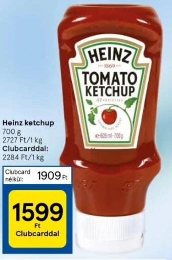 Heinz ketchup 700 g