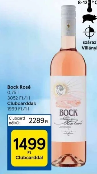 Tesco Bock Rosé 0,75l ajánlat