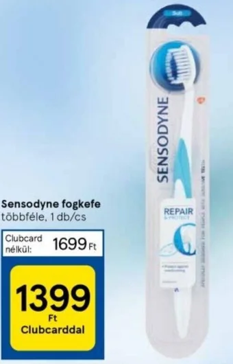 Tesco Sensodyne fogkefe ajánlat