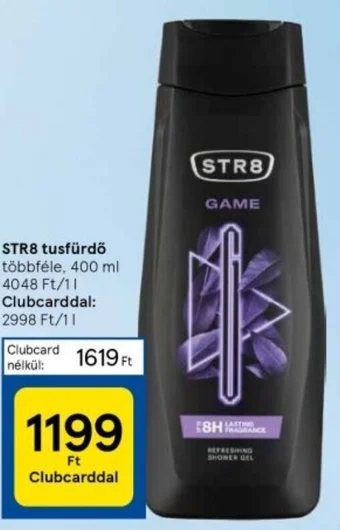 Tesco STR8 tusfürdő 400ml ajánlat