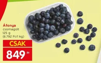 Spar Áfonya 125 g ajánlat