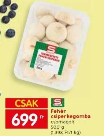 Spar Fehér csiperkegomba 500g ajánlat