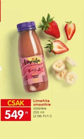 Limeñita smoothie többféle 250 ml