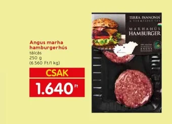 Spar Angus marha hamburgerhús 250g ajánlat