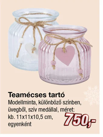 Kik Teamécses tartó ajánlat