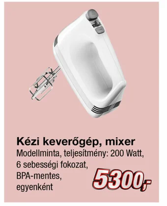 Kik Kézi keverőgép mixer ajánlat