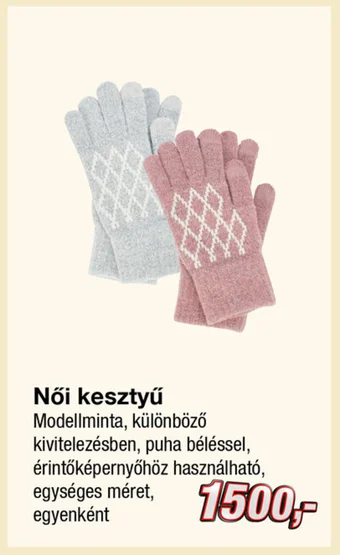 Kik Női kesztyű ajánlat
