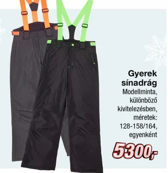 Gyerek sínadrág