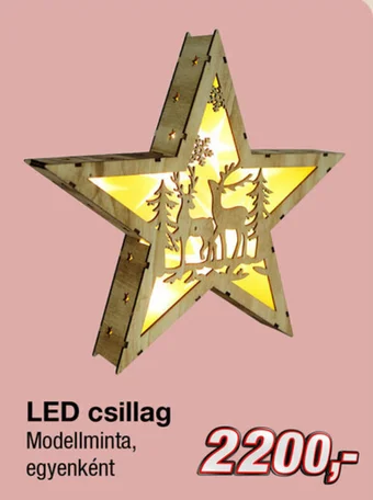 Kik LED csillag ajánlat
