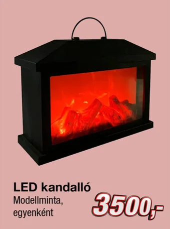 Kik LED kandalló ajánlat