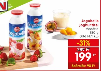 Spar Jogobella joghurtital 250 g ajánlat