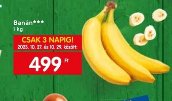 Spar Banán 1kg ajánlat