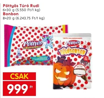 Spar Pöttyös Túró Rudi 180g ajánlat