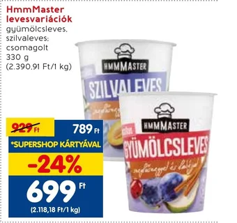 HmmMaster levesvariációk 330g
