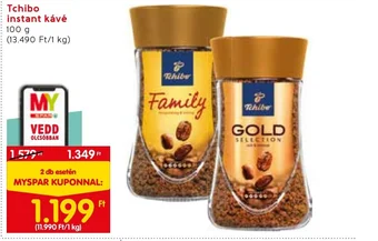 Spar Tchibo instant kávé 100g ajánlat