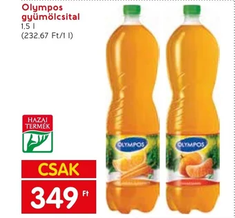 Olympos gyümölcsital 1,5l