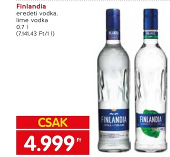 Spar Finlandia 0,7l ajánlat