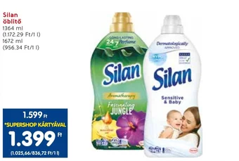 Spar Silan öblítő 1672ml ajánlat