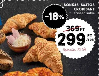 Interspar SONKÁS-SAJTOS CROISSANT ajánlat