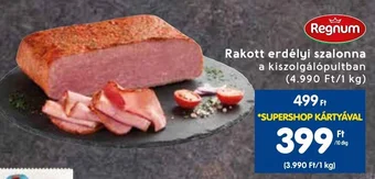 Interspar Rakott erdélyi szalonna 10dkg ajánlat