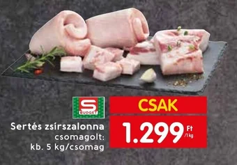 Sertés zsírszalonna 1kg