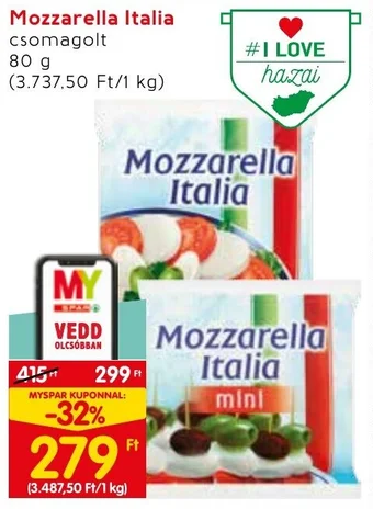 Mozzarella Italia 80g