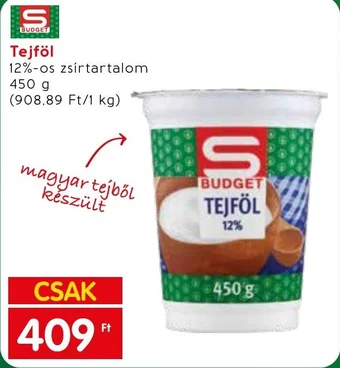 Interspar Tejföl 12% 450g ajánlat