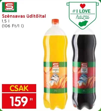 Interspar Szénsavas üdítőital 1,5l ajánlat