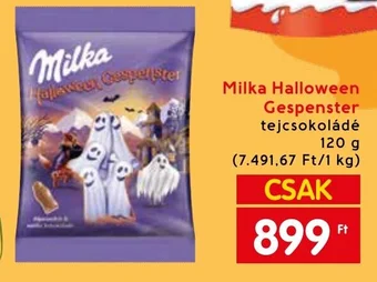 Interspar Milka Halloween Gespenster 120 g ajánlat