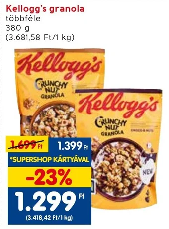 Kellogg's granola 380g