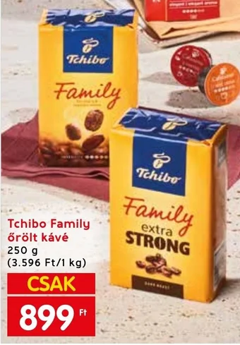 Interspar Tchibo Family őrölt kávé 250g ajánlat