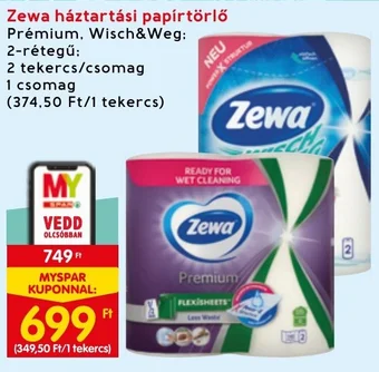 Zewa háztartási papírtörlő