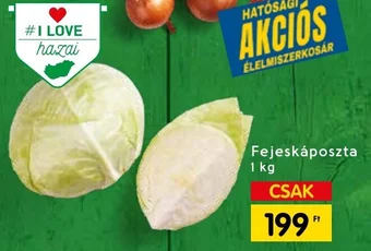 Fejeskáposzta, 1kg